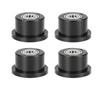 Bnineteenteam Roue à Rouleaux, Rouleau de Machine de Gymnastique en Polyuréthane Durable avec Roulements en Acier Inoxydable, 42 Mm pour équipement d'exercice et Projets Domestiques