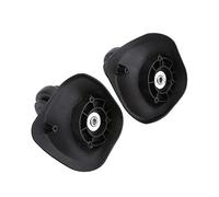 Bnineteenteam Roue de Bagage, 2 pièces de Roues de Bagage en PVC Robuste Rouleau Unique de Remplacement pour Accessoire de Valise
