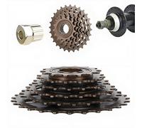 Bnineteenteam Roue Libre de Vélo, 6 Vitesses, 14T-28T, Accessoires de Remplacement de Pignon de Cassette de Vélo VTT