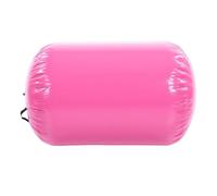 Bnineteenteam Rouleau d'air de Gymnastique, Rouleau d'air Gonflable en PVC pour Entraînement de Pom-pom Girl et de Yoga, 0,7 X 0,9 M pour Salle de Sport à Domicile et Utilisation en Extérieur (PINK)