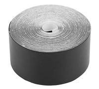 Bnineteenteam Ruban de Raquette de Tennis, Ruban de Protection de Tête de Raquette PU 5 M Ruban de Tête de Raquette de Tennis à Viscosité Modérée Flexible pour équipement de Sport(Le Noir)
