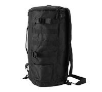 Bnineteenteam Sac à Dos pour Canne à Pêche, Large Bandoulière Réglable de Grande capacité avec Compartiments Rembourrés pour Cannes et Moulinets, pour Voyage, Pêche, Randonnée (Black)