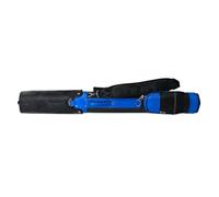 Bnineteenteam Sac de avec Support, Sac de Transport Léger en PU avec Une capacité de 9 Clubs, Idéal pour Les Hommes et Les Femmes sur Le Parcours (Bleu Noir)