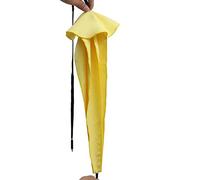 Bnineteenteam Saxophone Chiffon De Nettoyage, Doux Sax Clarinette Outil De Nettoyage du Tissu pour Tube Intérieur Propre pour Flûte Hautbois Clarinette Saxophone(Jaune)