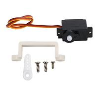 Bnineteenteam Servo d'avion à Voilure Fixe RC avec Bras Servo et Accessoire RC de Base pour XK X450, Bras Servo et Accessoire RC de Base