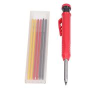 Bnineteenteam Stylo de Gravure sur Bois de 2,8 Mm, Pointe en Carbure de Tungstène ABS Durable, Outil de Traçage Parfait pour le Marquage du Métal, du Plastique, du Verre et du Papier (Recharges