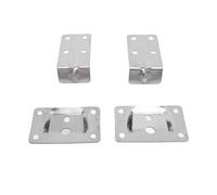 Bnineteenteam Support de Table de Bateau, Caravane Amovible en Acier Inoxydable 1 Paire de Support de Table Amovible de Bureau de Remplacement pour Bateau de Yacht RV