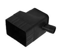 Bnineteenteam Système de Collecte d'eau de Pluie, Kit de Dérivation de Bec de Descente en Matériau ABS, économiseur d'eau Facile à Installer pour Jardin avec Tuyau de 4 Pieds (Black)