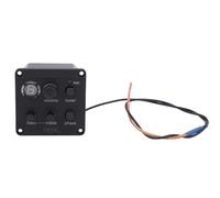 Bnineteenteam Systèmes de Préampli Intégrés, Micro de Guitare Acoustique en Plastique et en Métal avec Commandes de Basses et d'aigus et Accordeur LED pour une Installation et des Performances