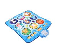 Bnineteenteam Tapis de Danse sans Fil, Tapis de Jeu Musical Interactif Antidérapant pour Les Tout-Petits, Jouet Portable Mesurant 40,55 X 34,65 Pouces pour Jouer en Intérieur et en Extérieur (Blue)
