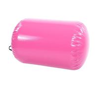 Bnineteenteam Tapis de Gymnastique Airtrack, Rouleau Gonflable en PVC avec Pompe, équipement Portable pour le Yoga et l'entraînement Backflip des Enfants (PINK)