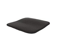 Bnineteenteam Tapis de Litière pour Chat, Tapis de Piégeage de Litière en Matériau EVA avec Conception Résistante à l'urine pour la Protection de l'entrée des Toilettes pour Chat (Black)