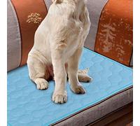 Bnineteenteam Tapis Rafraîchissant pour Animaux de Compagnie, Surface en Soie Glacée pour Le Soulagement de l'été, Tapis Auto-refroidissant pour Chien et Chat avec Confort Multicouche, Conception (L)