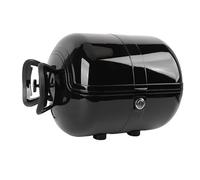 Bnineteenteam Top Case de Moto, Coffre Arrière en ABS de 28 L avec Doublure Lavable Amovible et Bande Réfléchissante, Rangement étanche et Verrouillable pour Bagages de Casque (Black)