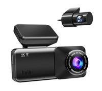 BNJHUIZ Dashcam Voiture pour BYD e2 e3 e6 eMax7 Qin M3e M6 Han, 4K+1080P Dashcam Voiture Avant Arrière Carte SD 64G Enregistrement en Boucle Mode Stationnement 24H
