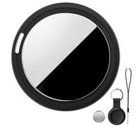 Bnlei Traceur d'objets Air Tracker Tag Compatible Apple Localiser | Find My pour Clés, Portefeuille, Bagages, Voiture, Animaux de Compagnie Chiens et Chats- iOS Uniquement (Noir Graphite, 1-Pack)