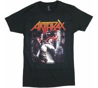 BNMKHCXSDRT Anthrax T-Shirt mit Album-Cover Spreading Disease, Schwarz, GRE S (US), Farbe06 Manches Courtes(3X-Large)