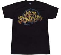 BNMKHCXSDRT Bill and Ted's Excellent Adventure WYLD Stallyns T-Shirt Hemden(Large)