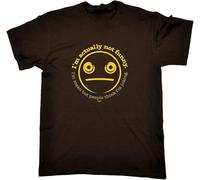 BNMKHCXSDRT Im Actually Not Funny Novelty Christmas - Funny Novelty Mens Christmas t Shirts Manches Courtes(Medium)