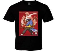 BNMKHCXSDRT Kenichi The Mightiest Disciple Anime TV Show Poster Cool Fan T Shirt Hemden(Medium)