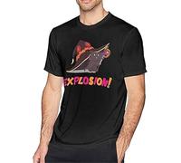 BNMKHCXSDRT Megumin Personalised t Shirt UK Konosuba Chomusuke Explosion Personalised Manches Courtes(Medium)