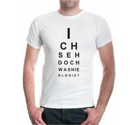 BNMKHCXSDRT Mens Short Sleeve T-Shirt Bad Funny Sayings Optician Glasses Gift White Manches Courtes(XX-Large)
