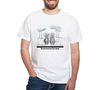 BNMKHCXSDRT Squirrel Vs. Prius T Shirt Men's 100% Cotton, Classic Graphic White T-Shirt Hemden(3X-Large)