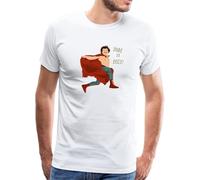 BNMKHCXSDRT Take It Easy, Nacho Libre, El Luchador Mascarado T-Shirt White Manches Courtes(Medium)