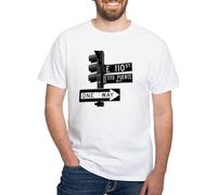 BNMKHCXSDRT Tito Puente Way T Value Buy T Shirt Men's 100% Cotton, Classic Graphic White T-Shirt Hemden(Large)