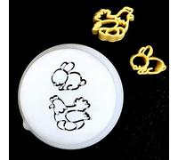 BNN - Avance/Serie 7000 - Poule Lapin Pâques - Disque de pâte compatible avec Philips pasta maker