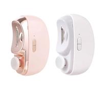 Bnnlqpsttg Coupe-Ongles Électrique Portable Multifonctionnel Anti-Éclaboussures Coupe-Ongles Coupe-Ongles Automatique Anti-Pincement B