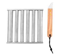 Bnnlqpsttg Hotdog Grill Hot Dog Roller avec Poignée, Facile à Nettoyer, Manipulation Pratique pour L'Extérieur et L'Intérieur