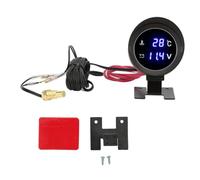 Bnnlqpsttg Indicateur de Température D'Eau et Voltmètre pour Voiture DC 9-36V - Compteur 2 en 1 pour la Température de L'Eau et la Tension des Moteurs de Voiture avec Capteur de Température de L'Eau.