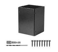 Bnnlqpsttg Protecteurs de Base de Poteau pour Support de Boîte Aux Lettres en Bois, Protègent la Balustrade Du Pavillon de la Tondeuse à Gazon