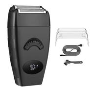 Bnnlqpsttg Tondeuse à Cheveux Électrique à Chargement USB, Machine de Rasage Étanche pour Chauve