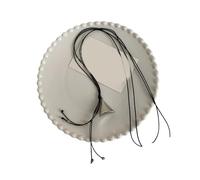 Bnojjellol Collier léger avec pendentif triangulaire en cuivre - Construction minimaliste - Esthétique pour un usage quotidien et comme cadeau