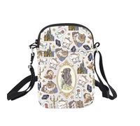 BNQ Sac à bandoulière motif princesse dessin animé inspiré du film de dessin animé Cadeau pour les amateurs de contes de fées
