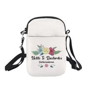 BNQL Sac à bandoulière féministe féministe - Cadeaux féministes pour femmes - Cadeaux pour droits des femmes - Nolite Te Bastardes Carborundorum