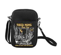 BNQL Sac à bandoulière « Fired Moms Book Club » - Cadeau pour les amateurs de livres - Cadeau pour maman