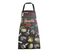 BNQL Tablier d'artiste de peinture avec poches - Cadeau pour les amateurs d'art - Cadeau pour enseignant d'art - Tablier de peintre, tablier art br, L