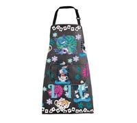 BNQL Tablier de cuisine Alice avec poches inspiré d'Alice - Cadeau pour les fans de contes de fées, Alice, L