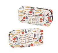 BNQL Trousse à crayons avec inscription « I'm Not Like a Regular Counselor I'm a Cool Counselor »