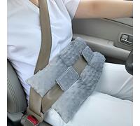 BNRendles Coussin de Ceinture de sécurité pour stomie, Housse de Protection pour stomie, Sac d'urostomie, Pas de Compression, pour Le Cancer du côlon stomaté, Fournitures de stomie, Gris à Pois Minky