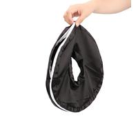 BNRendles Taie d'oreiller lavable en satin soyeux pour oreilles percées sur le côté, inflammation, pression, soulagement de la douleur, soutien du cou et de la tête, noir