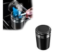 BNRLMFCA Cendrier Voiture pour Renault Twingo III (Facelift 2019) 2019 2020 2021 2022 2023 2024, Cendriers Anti Odeur, Lumière LED Automatique, Accessoire Voiture Interieur