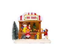 bnsggl Décorations de table de Noël en résine pour maison de musique Navidad 2024 - Décoration de fête du Nouvel An