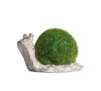 bnsggl Figurine en résine en forme d'escargot pour décoration de jardin