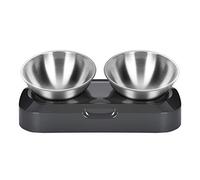 bnsggl Gamelle pour chat et chien avec support surélevé - Plateau incliné à 15°