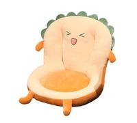 bnsggl Joli coussin de sol en peluche douce avec tapis de sol amusant pour bureau, salle à manger et voiture