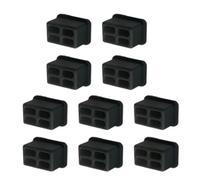 bnsggl Lot de 10 bouchons en fibre optique pour une protection efficace et une installation rapide dans divers environnements